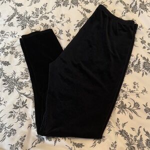 Bozzolo Black Velvet Pants